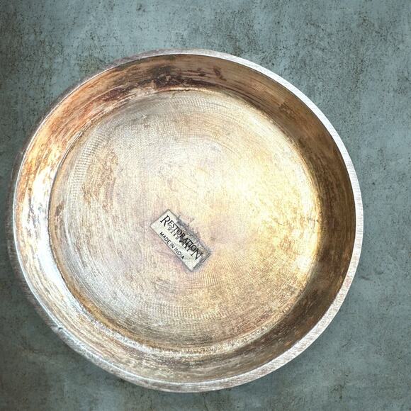 Vintage Restoration Hardware Hotel Creamer Silver Plated Display Kitchen Coffee - Picture 4 of 7